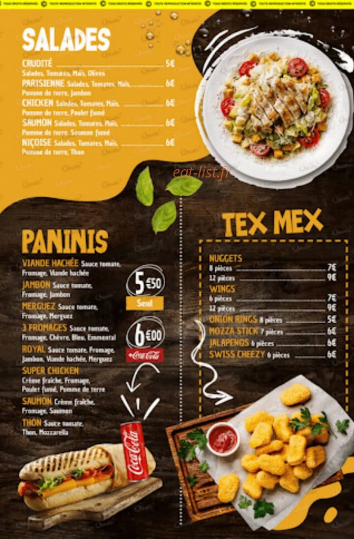 La Casa del Pizza — carte page 3