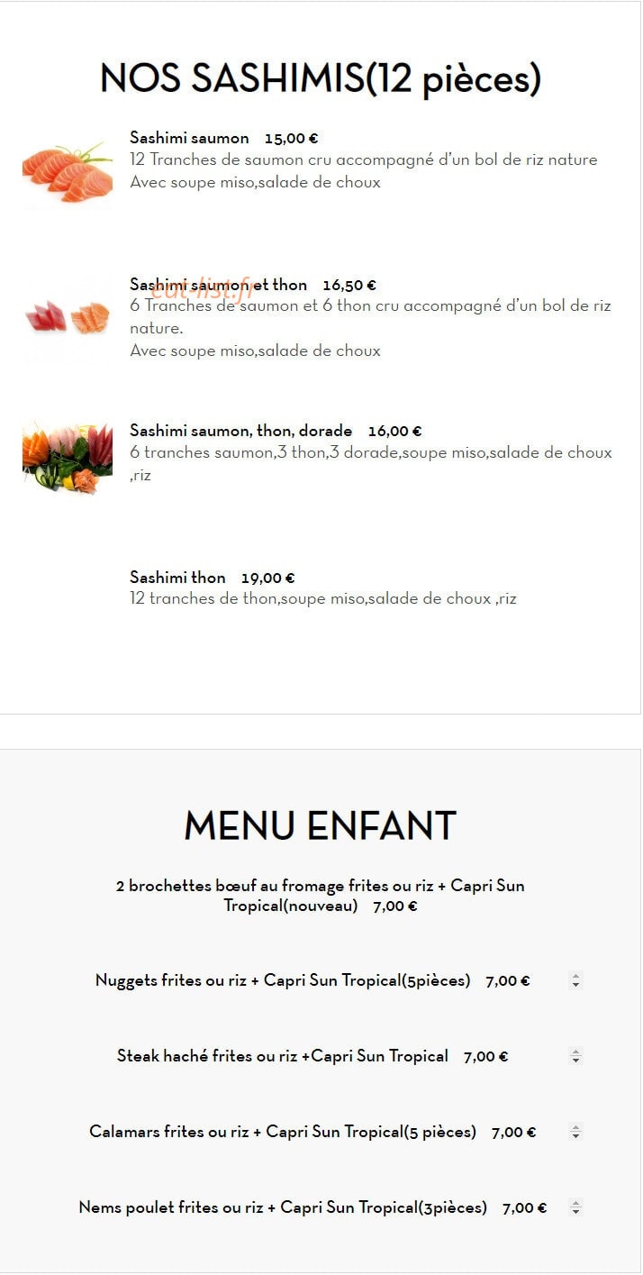Bistrot Le Yuki — carte page 4