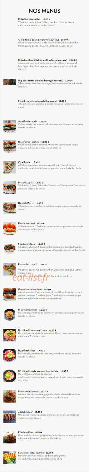 Bistrot Le Yuki — carte page 6