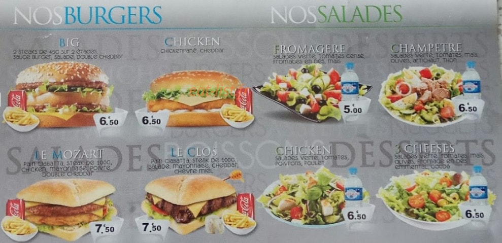 Lv2 Kebab — carte page 2