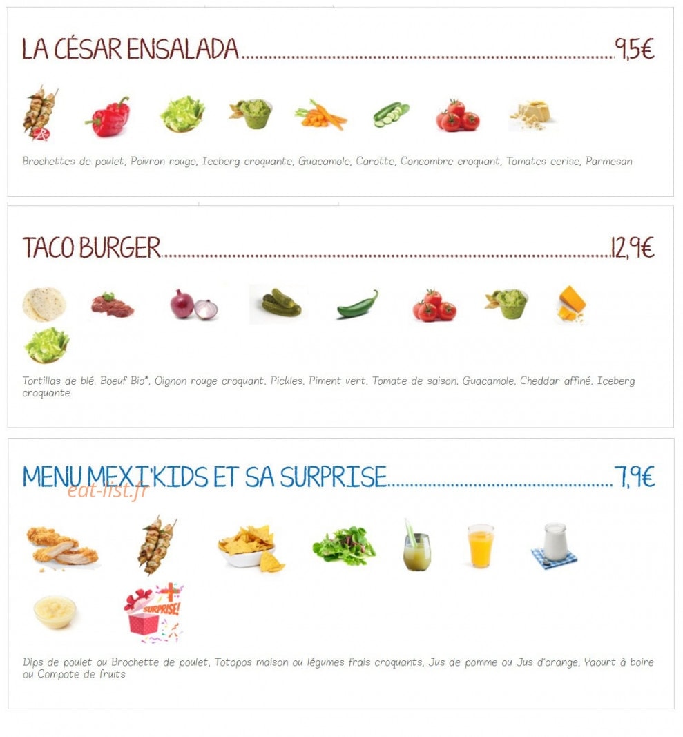 Made Mex — carte page 5