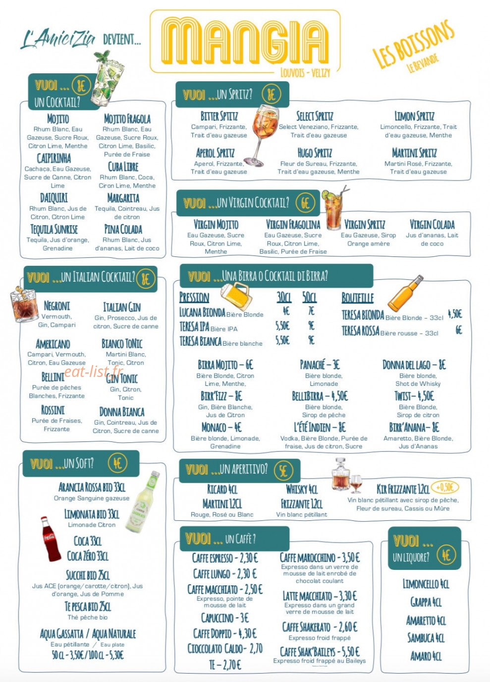 Mangia — carte page 3