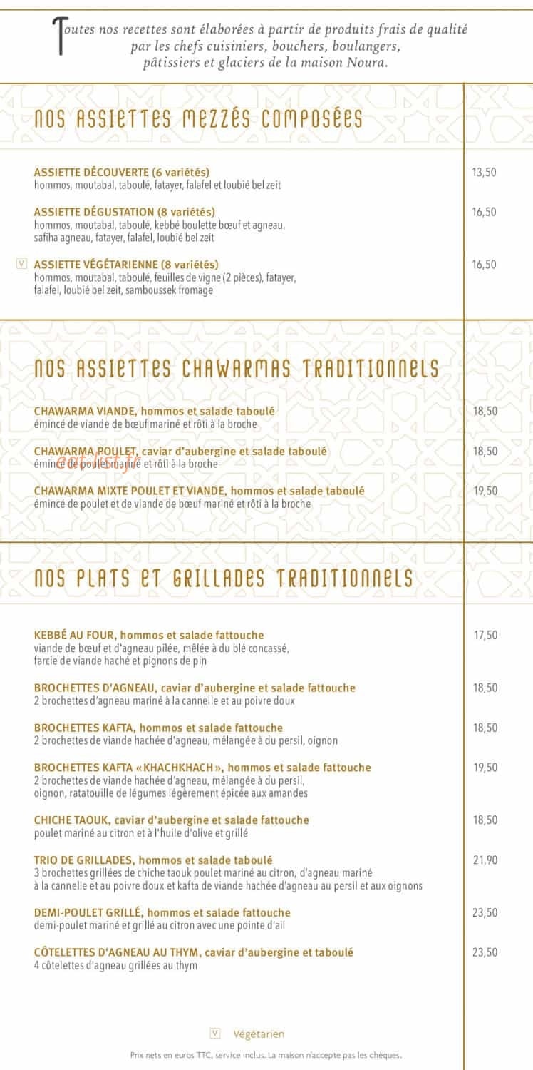 Noura — carte page 1