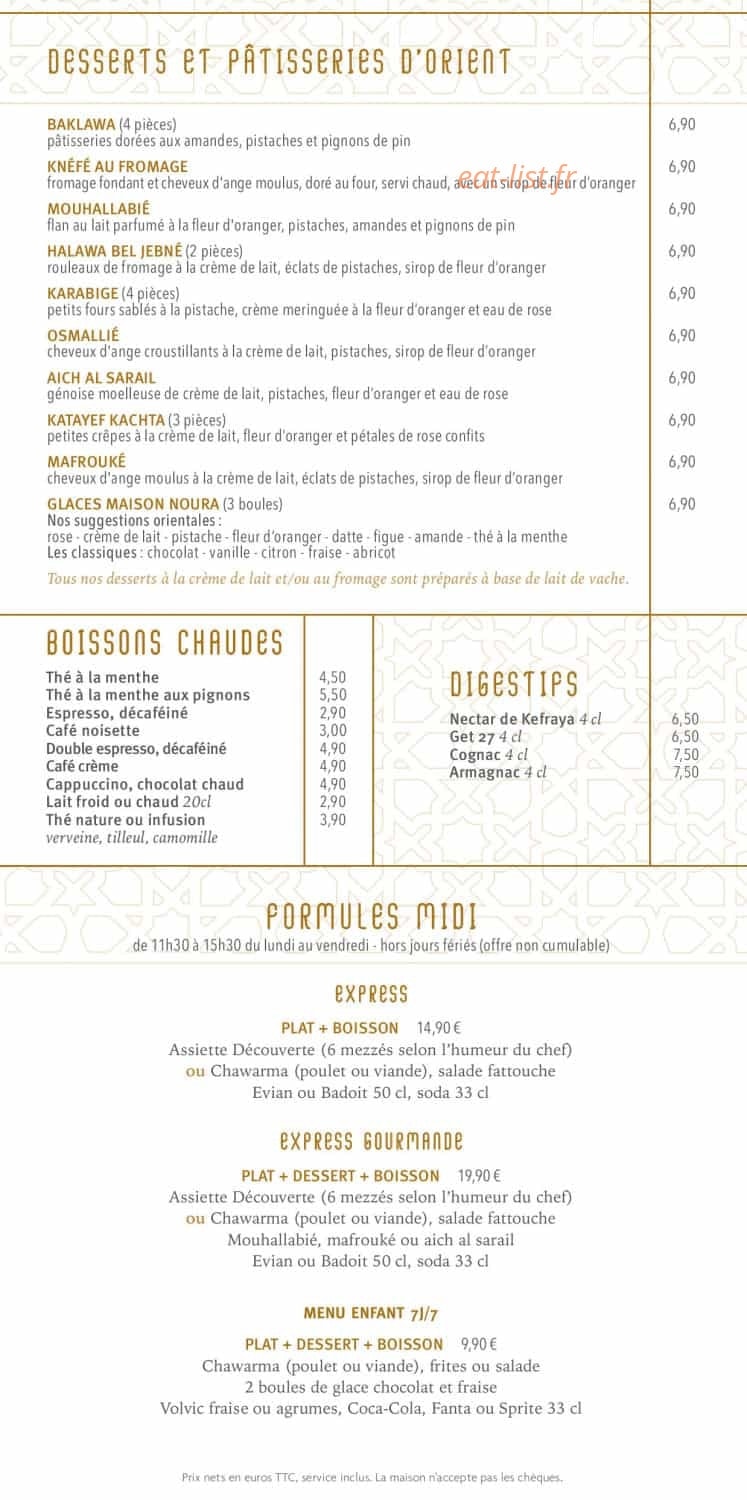 Noura — carte page 4