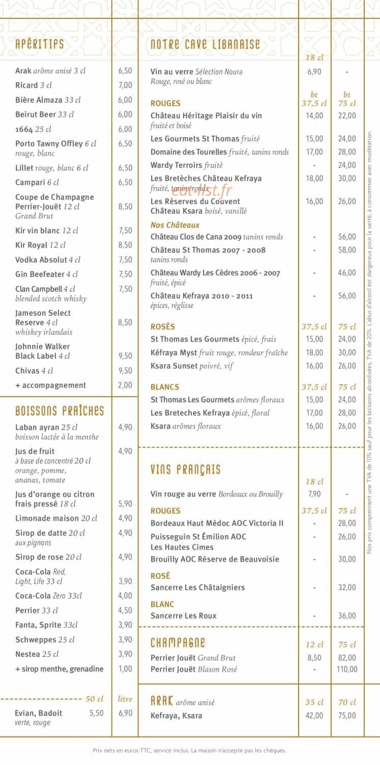 Noura — carte page 5