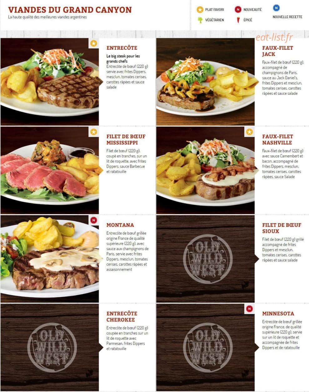 Old Wild West — carte page 6