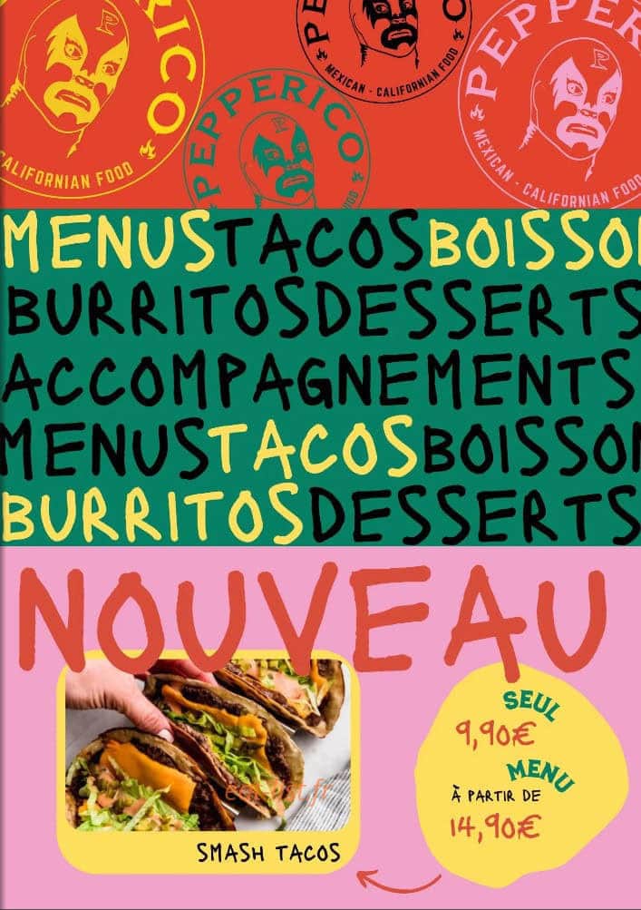 Pepperico — carte page 1