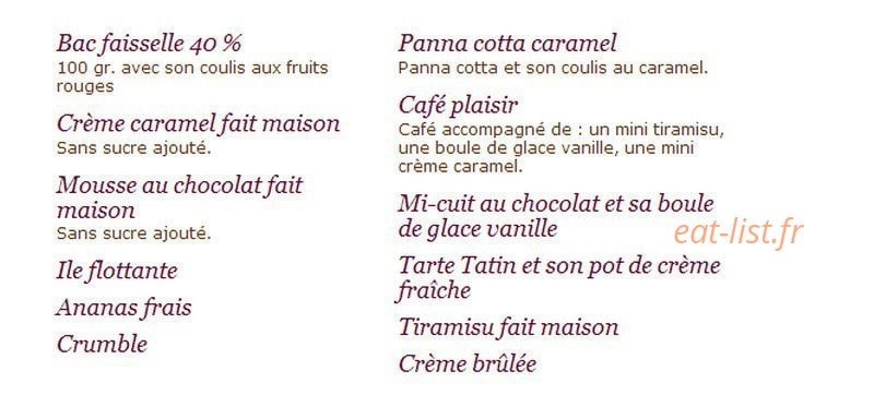 Pizza Pino — carte page 6