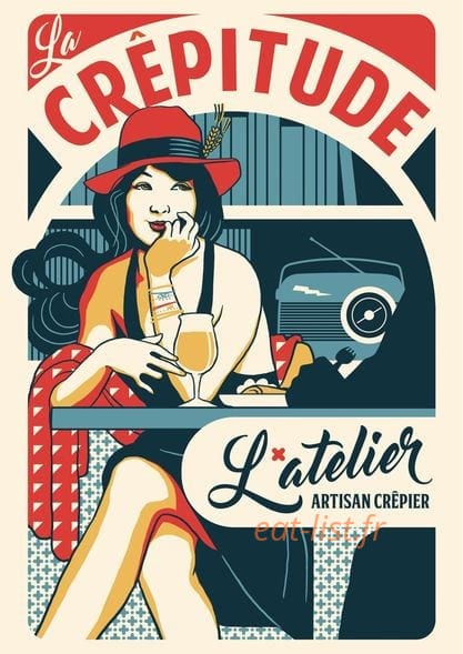 L’Atelier Artisan Crêpier — carte page 1