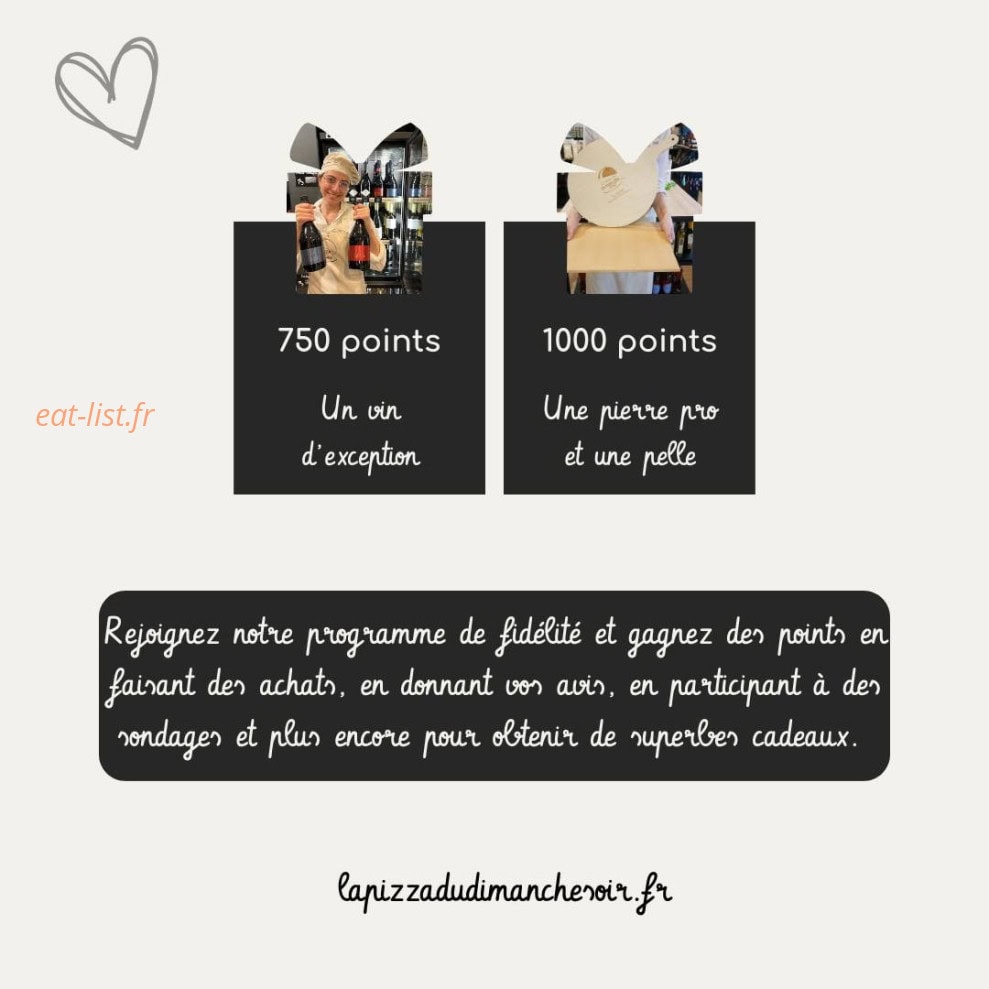 La Pizza du Dimanche Soir — carte page 5