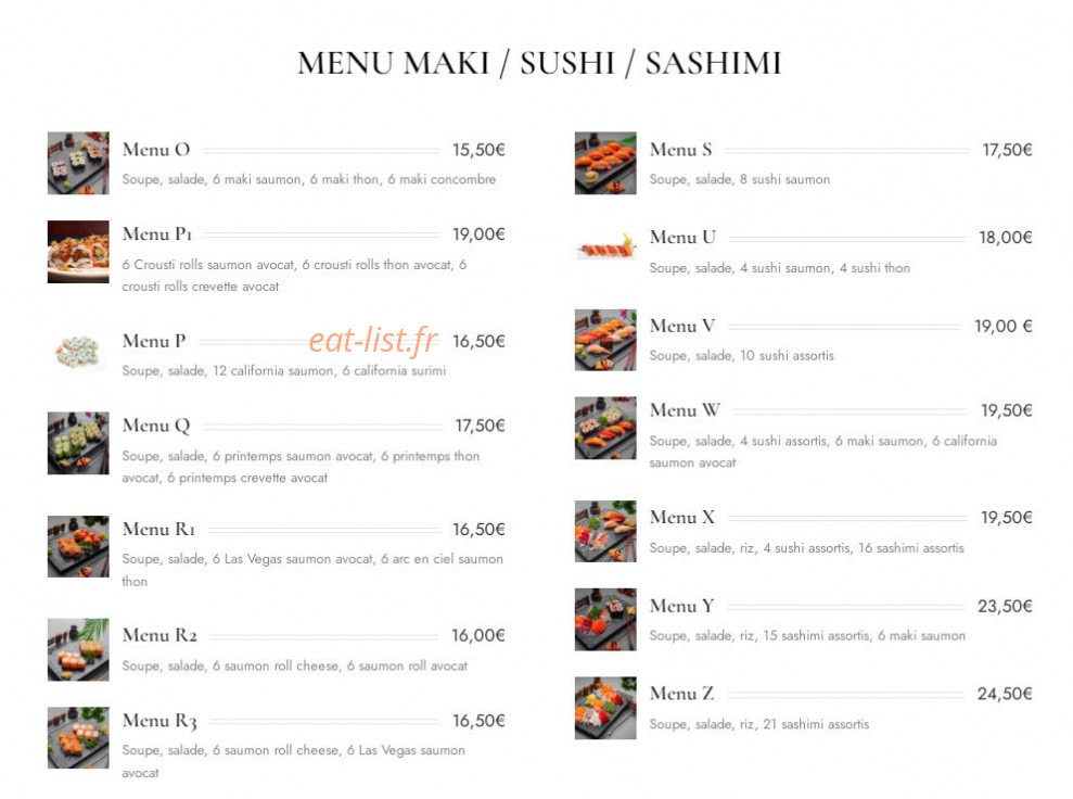 Le Samurai — carte page 8
