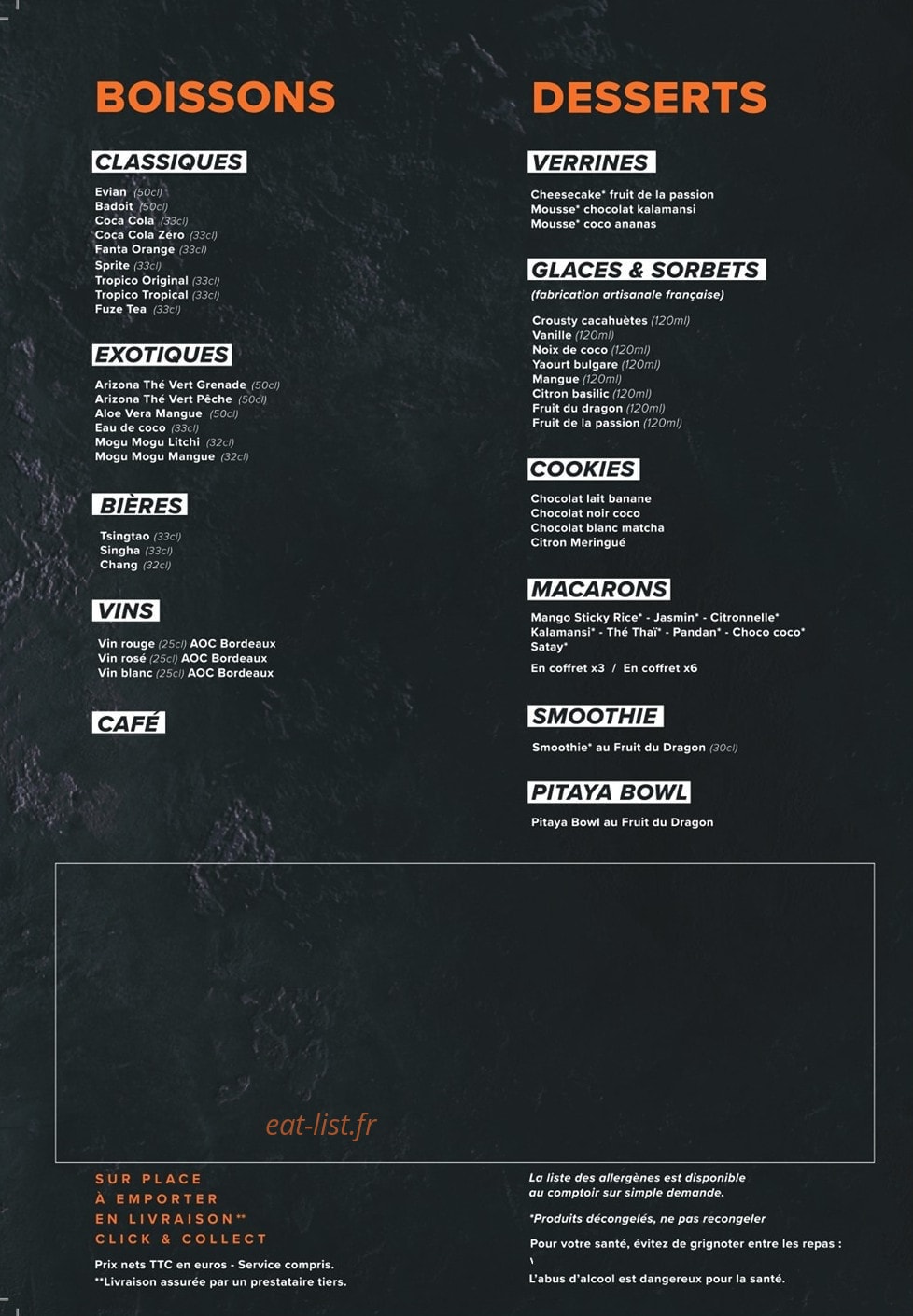 Pitaya — carte page 4