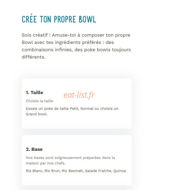 Poke House — carte page 1