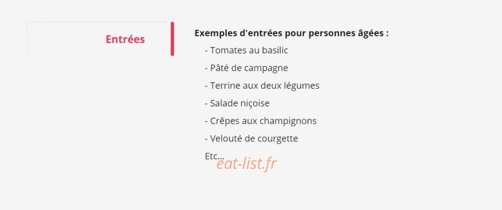 Les Menus Services — carte page 1