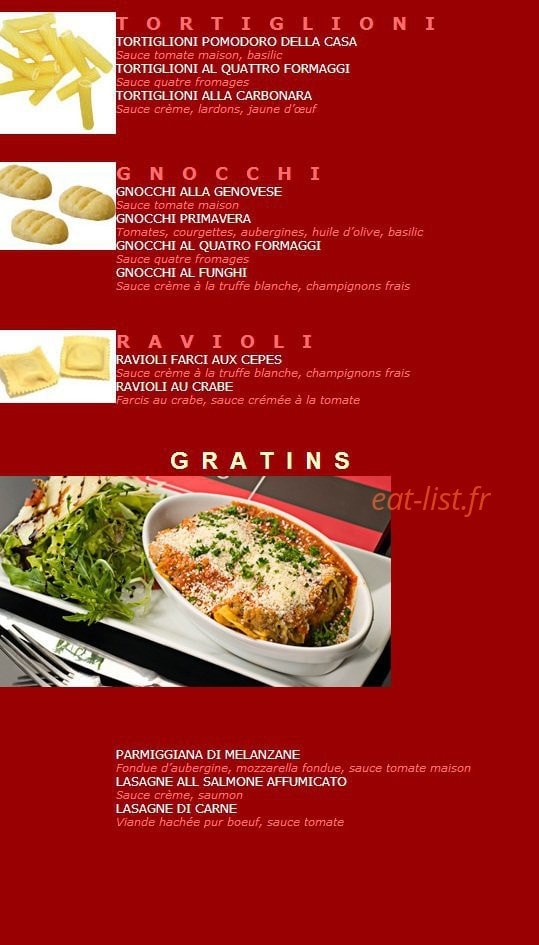 Rosso Caffé — carte page 7