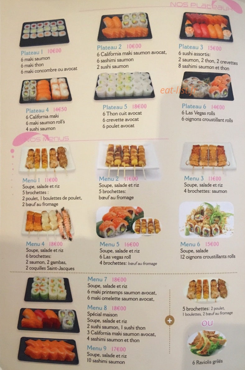 Bistro Best — carte page 3