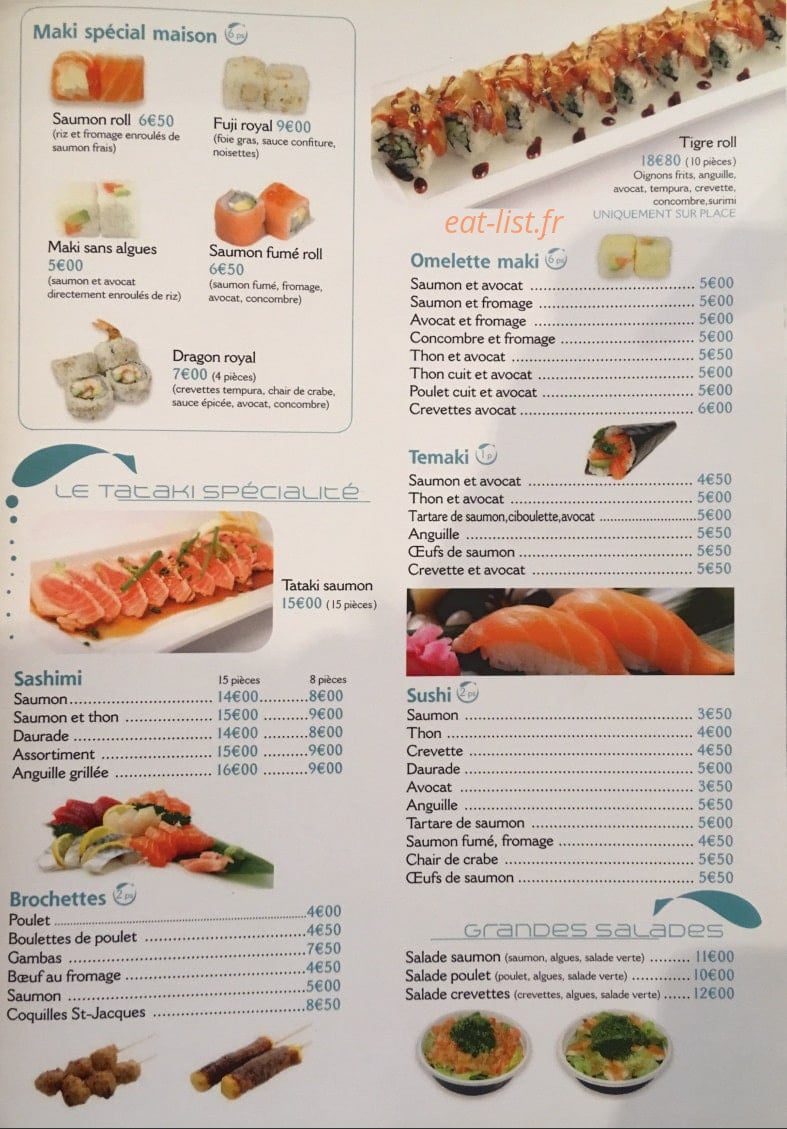 Bistro Best — carte page 2