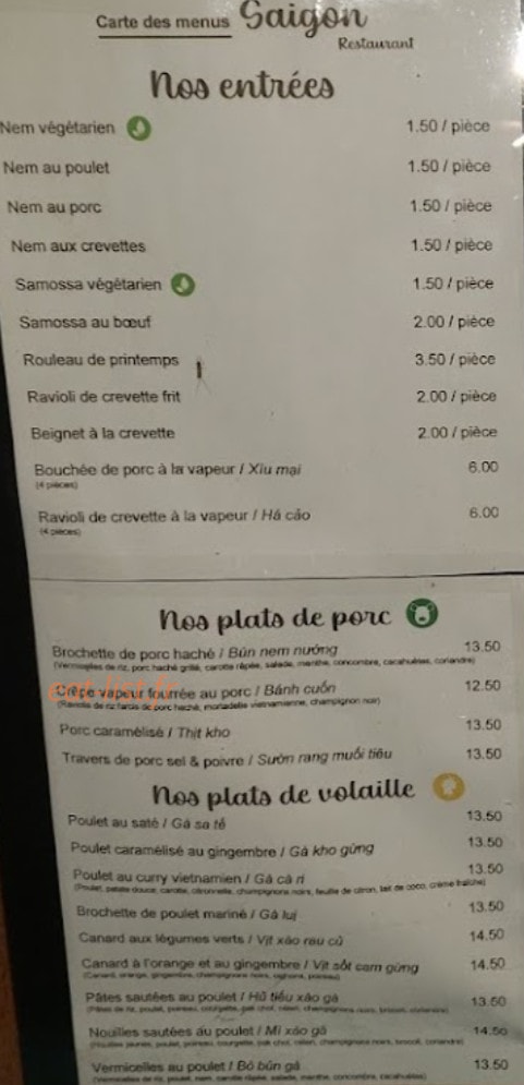 Saïgon — carte page 1