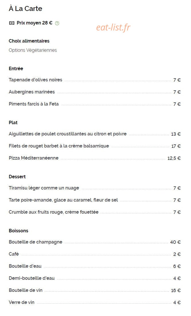 Sous l'olivier — carte page 1