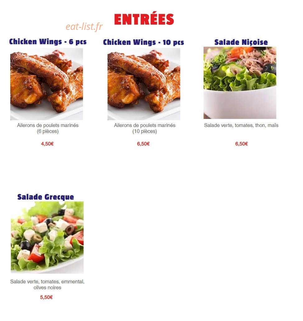 Web Pizza — carte page 2