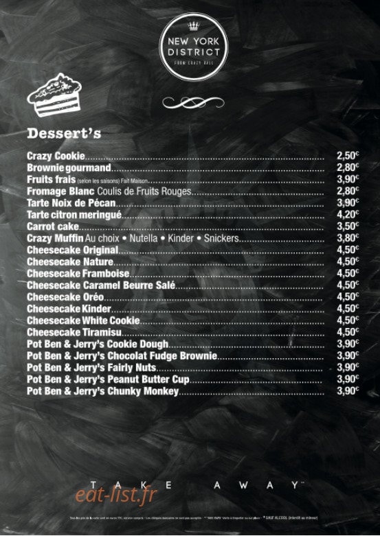 Crazy Hall — carte page 3