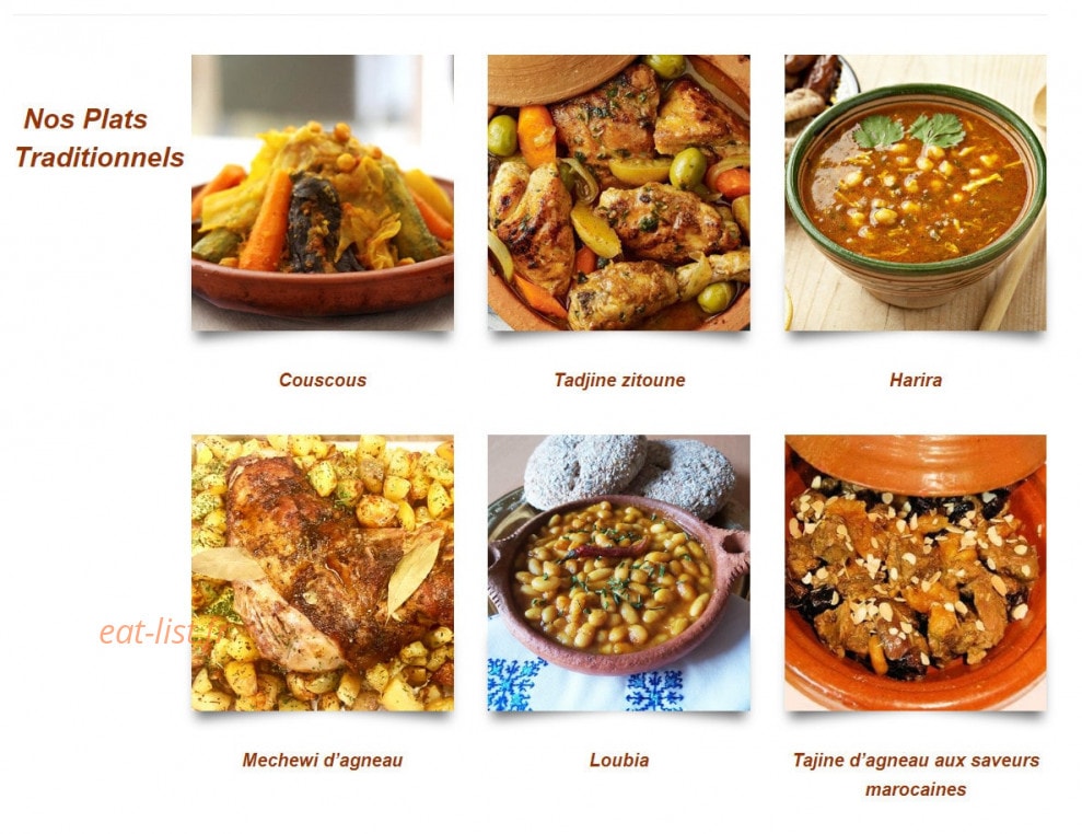 Delices de A à Z — carte page 3