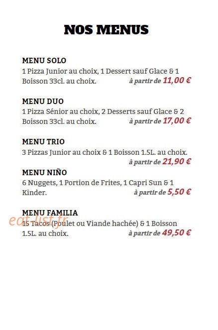Dolce Mexico — carte page 2