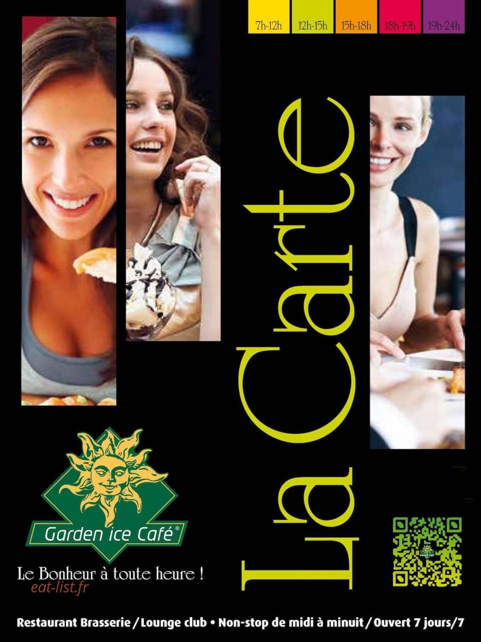 Carte et menu Garden Ice Cafe Montigny le Bretonneux