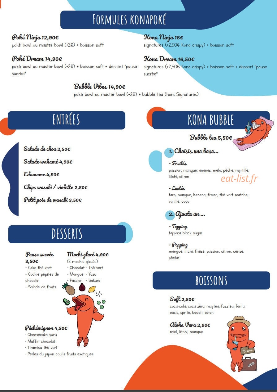 Konapoke — carte page 1