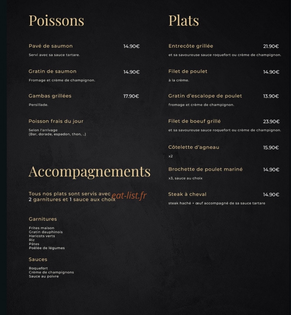 La Petite Maison — carte page 2