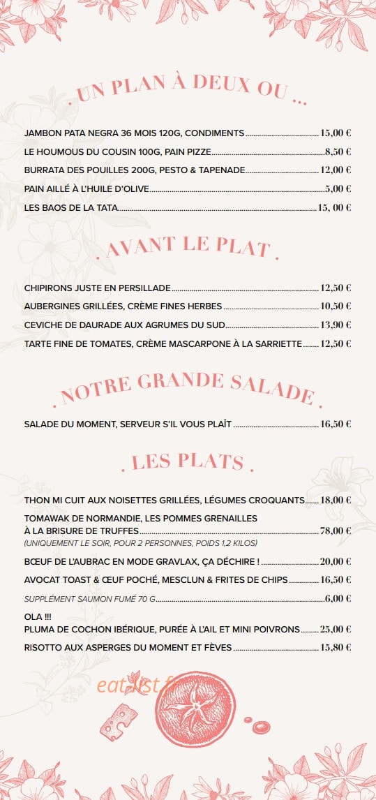 O'Mazette — carte page 3