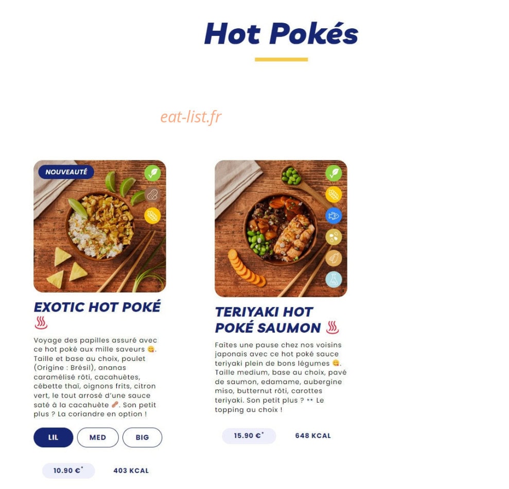 Pokawa — carte page 11