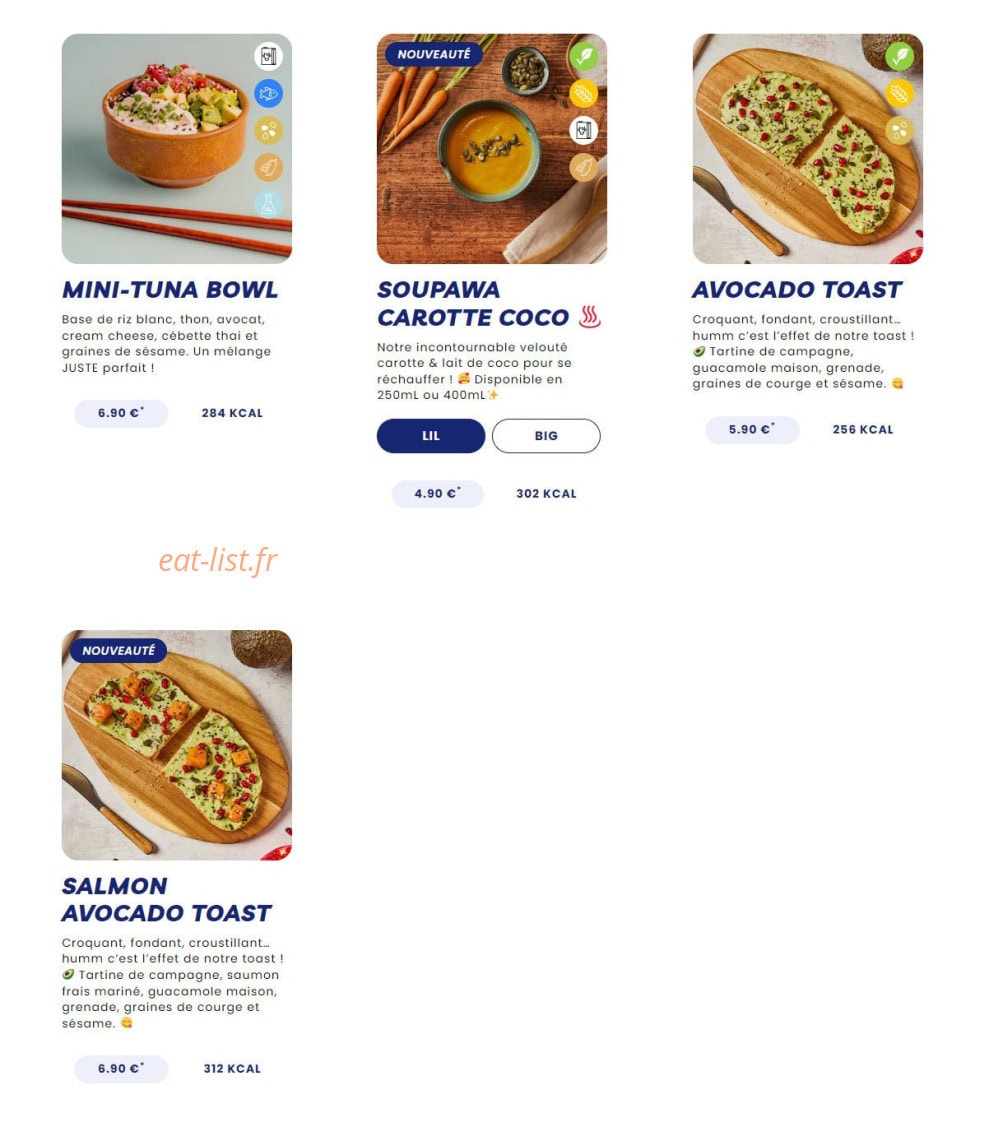 Pokawa — carte page 13