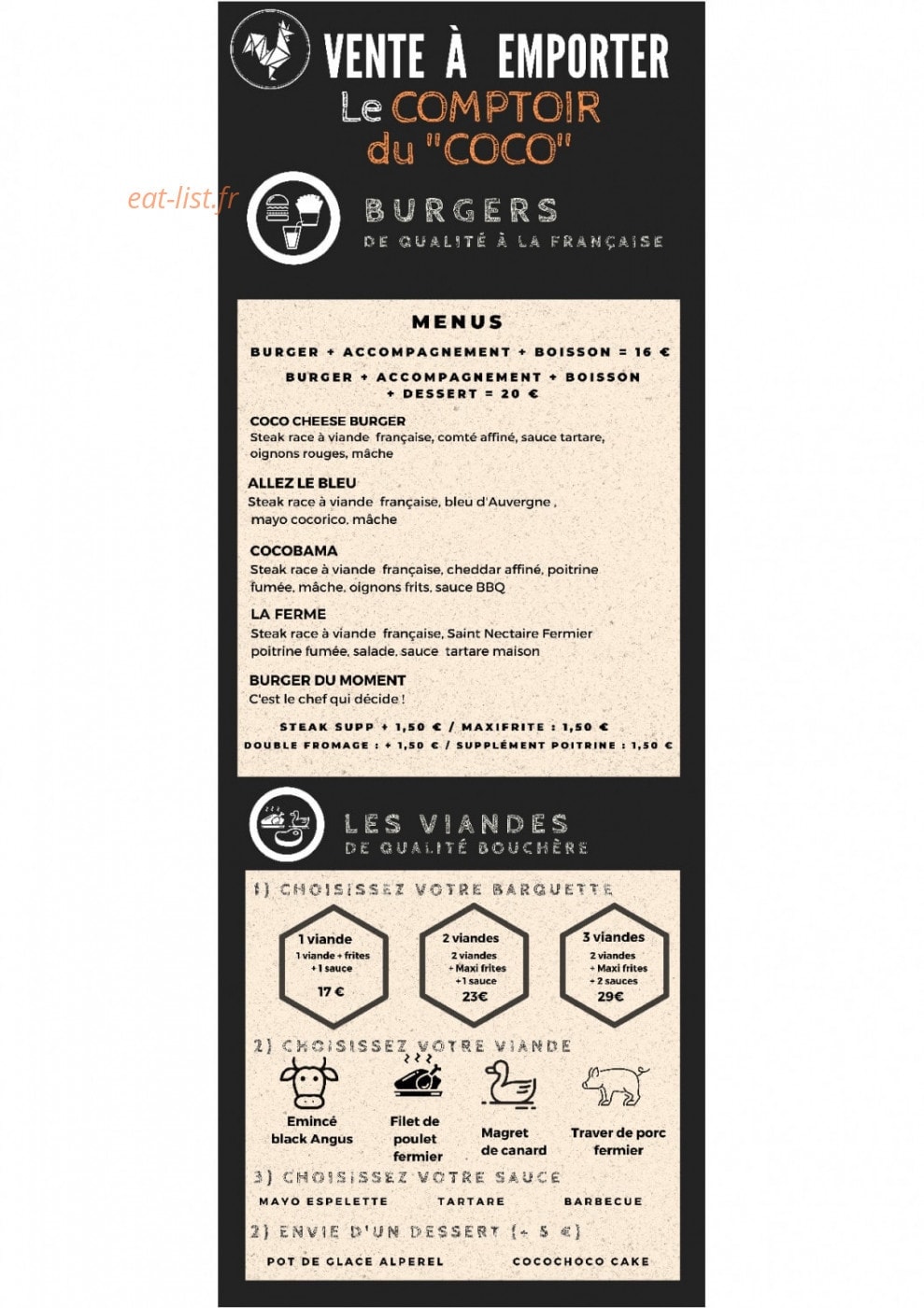 Restococorico — carte page 11