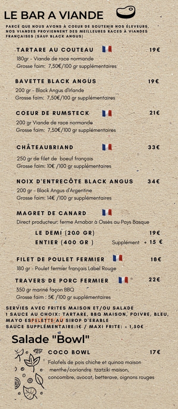 Restococorico — carte page 4