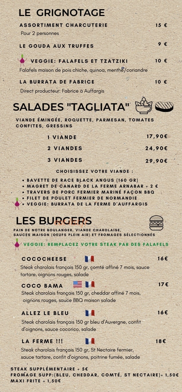 Restococorico — carte page 3