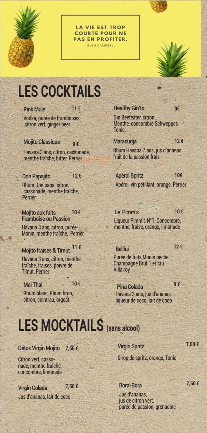 Restococorico — carte page 6