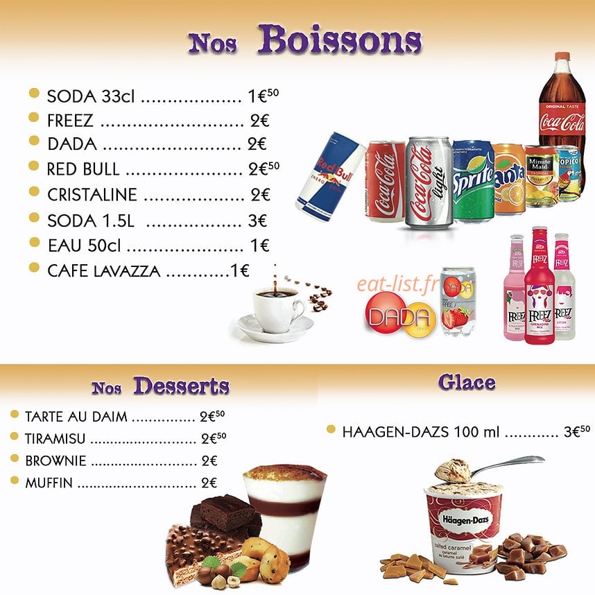 Royal Delice — carte page 5
