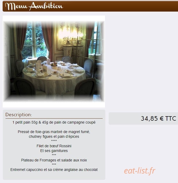 Traiteur en ligne — carte page 12
