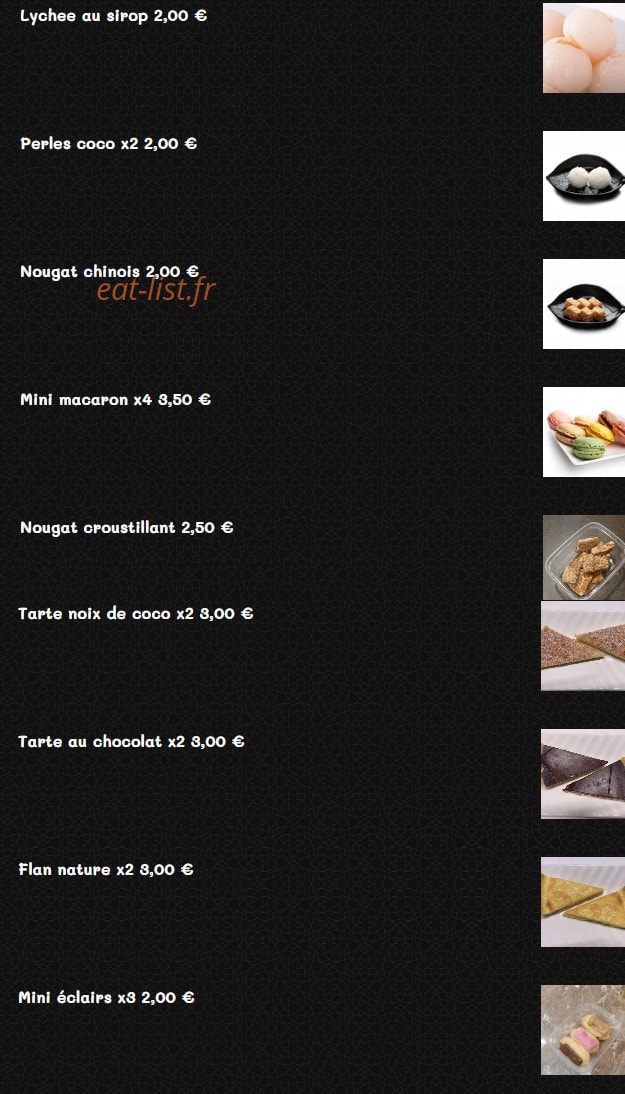 Wok Grill — carte page 10
