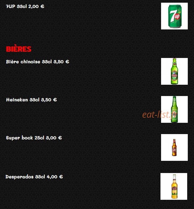 Wok Grill — carte page 12