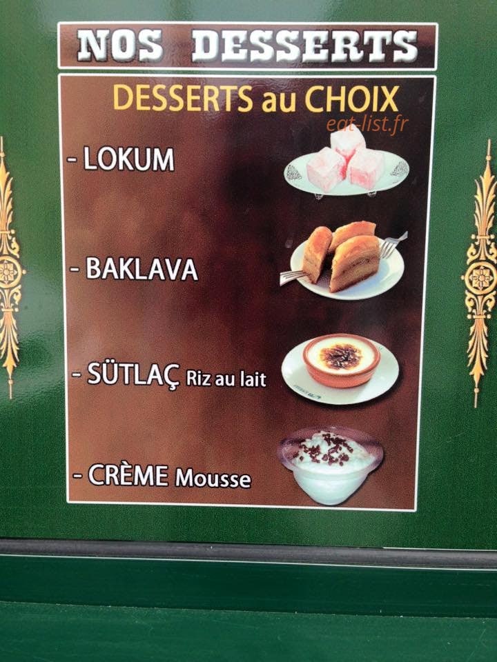 Au Prince de Cappadoce — carte page 9