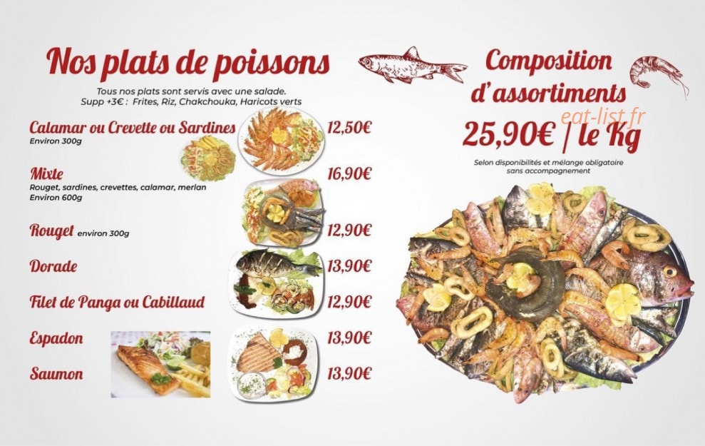 Les Delices du Magreb — carte page 3