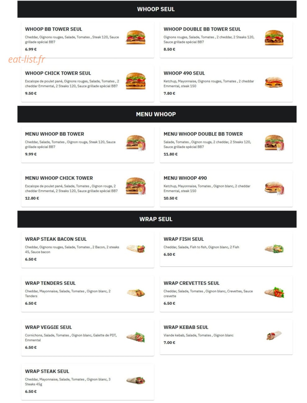 Bb7 — carte page 4