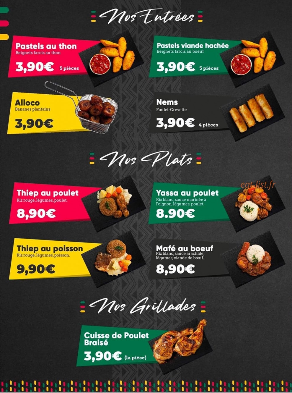 Akwaaba — carte page 2