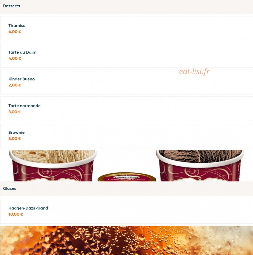 Bon App Pizza — carte page 9