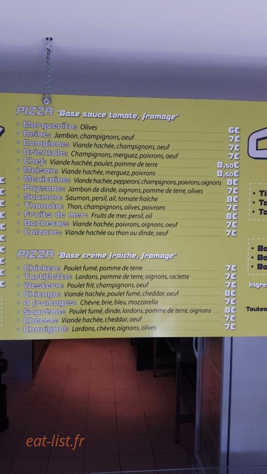 Chez Dany — carte page 2