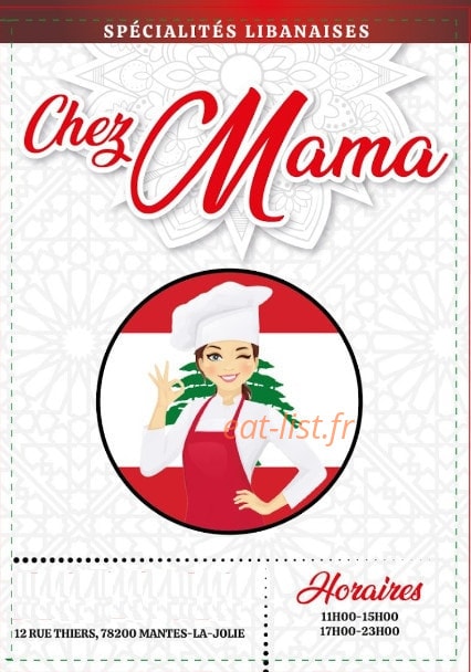 Chez Mama — carte page 1