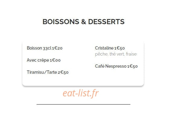 Fête à Crêpe — carte page 7