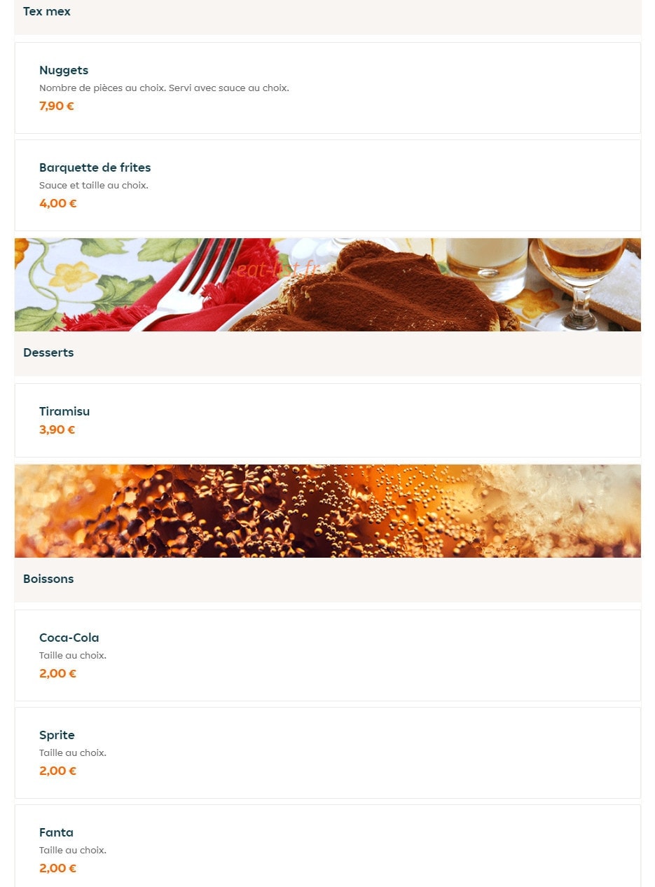 Grill Bosphore — carte page 9